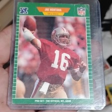 PRO SET Joe Montana San Francisco 49ers 1989 #381 Base Set Football Card