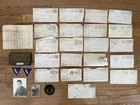 WW2 WWII 15th AAF Air Force Military Letters, Patches, Photo Grouping NAMED/ID’d