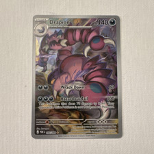 The Pokémon Company Drapion 097/088 Temporal Forces IR Full Art Holo EN