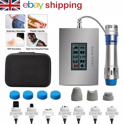 MYCHWAY Shockwave Therapy Machine Shock Wave Body Massager for Pain Relief ED Treatment