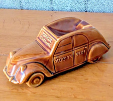 cendrier forme voiture CITROEN 2 CV 2CV PUBLICITAIRE GARAGE CLINIC AUTO NOISY