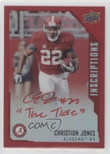 2015 Upper Deck Inscriptions Red 52/149 Christion Jones #CJ Auto 14dh