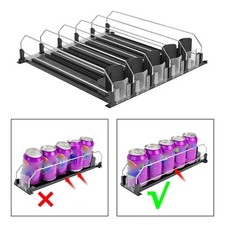 Drink Organizer for Fridge Waterproof for Garage Commodity Shelves Household 5
