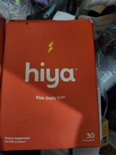 Hiya Kids Daily Iron,  30 Chewables