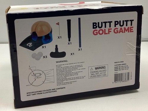 Butt Putt Farting Golf Game Adult Gag Gift Makes 6 Gassy Fart Sound Effects - Picture 2 of 14