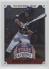 2015 Panini Stars and Stripes Longevity Parallel Ruby /199 Noah Campbell #80 6f8