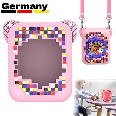 Stoßfeste Silikon-Schutzhülle für Bitzee Interactive Toy Digital Pet + Lanyards