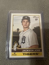 2025 Topps Heritage - Jackson Jobe #389 (RC)
