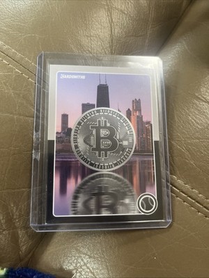 2025 Cardsmiths Crypto Currency #TT-1 Bitcoin TikTok Shop NSCC Promo Card