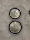 1992 American Silver Eagle 1oz (Rose Toning!)