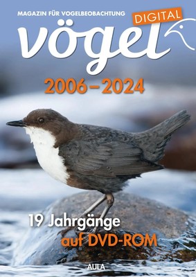 Vögel digital 19 Jahrgänge (2006-2024) auf DVD-ROM Redaktion Vögel DVD-ROM 2025