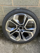 1x Genuine Skoda Octavia Mk4 19” Diamond Cut Alloy Wheel Rim 7.5Jx19 5E3601025T