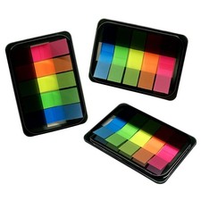 300PCS Sticky Index Tabs, Transparent Sticky Page Markers Notes, Book Markers, S