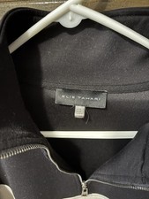 Elie Tahari Men's Colorblock Quarter Zip Top - Size Medium