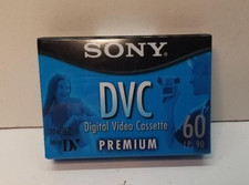 Sony DVC Digital Video Mini DV Premium Cassette Tape - 60 Minutes LP-90 NEW