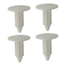 Car Plug Interior Parts License Plate Plugs Nylon Bumper Clip Car Fasteners 4pcs