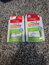 2 PKS Playtex Carbon Filter Refill Tray for Diaper Genie - 8 Total Filters