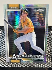 2026 Topps Chrome Tyler Soderstorm Prism Refractor #211 Athletics