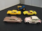 Y53-MATCHBOX LESNEY LOT OF FIVE MODELS INC LAMBORGHINI MIURA