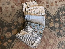 4 Pack Baby Blankets Great Condition Assorted Designs