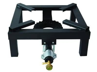 Fornellone a gas bruciatore cm 40x40 Palubo Pavi Bruciapiù 40 metallo verniciato