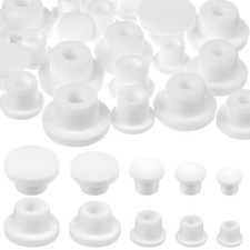 20 Pieces Silicone Salt And Pepper Shaker Stoppers 10 12 13 15 16 mm Stoppers...