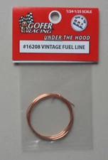 VINTAGE FUEL LINE 1:24 1:25 GOFER RACING CAR MODEL ACCESSORY 16208
