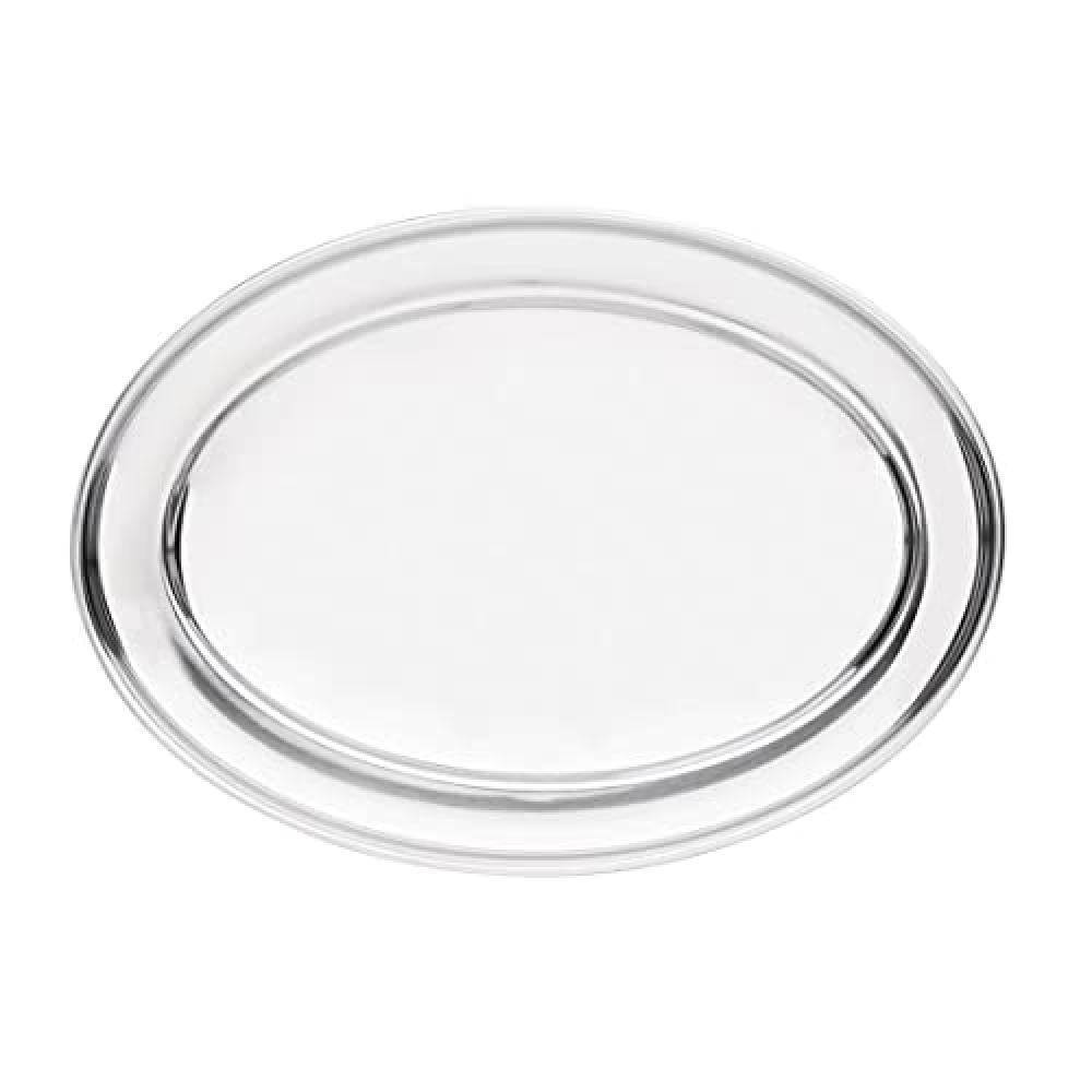 (TG. 16 Inch) Olympia K365 piatto da portata, ovale, 16 ", argento - NUOVO
