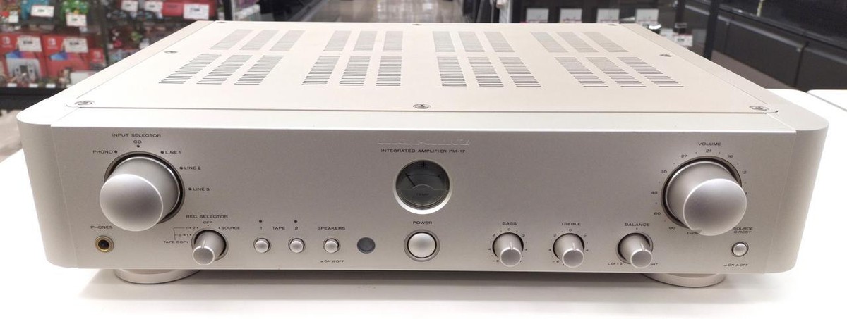 Marantz PM-17F Integrated Amplifier Used w/Remote | eBay