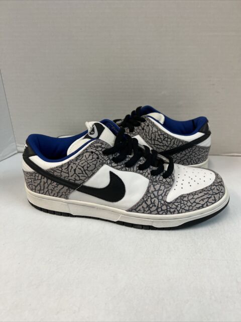 Size 9.5 - Nike SB Dunk Low Pro x Supreme White Cement 2002 for