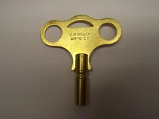 clock winding key, KTS-13, E. N. Welch size 7 and many others, trade marked