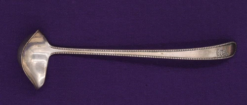 GORHAM Martha Washington w/ Phoenix engraving Sterling Silver Cream/Mayo Ladle