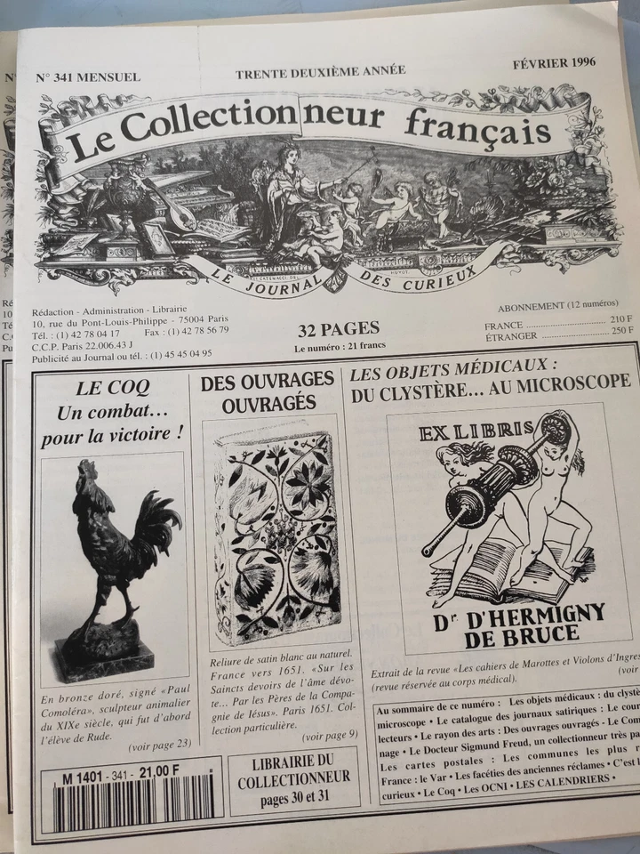 Lots de 33 revues "Le Collectionneur Français" en très bon état - Photo 2/4