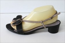 Escarpins Sonia Rykiel Paris En Daim Noir - Taille 39 (US 8.5), Talon Cône 2 Pouces, Occasion Très Bon état