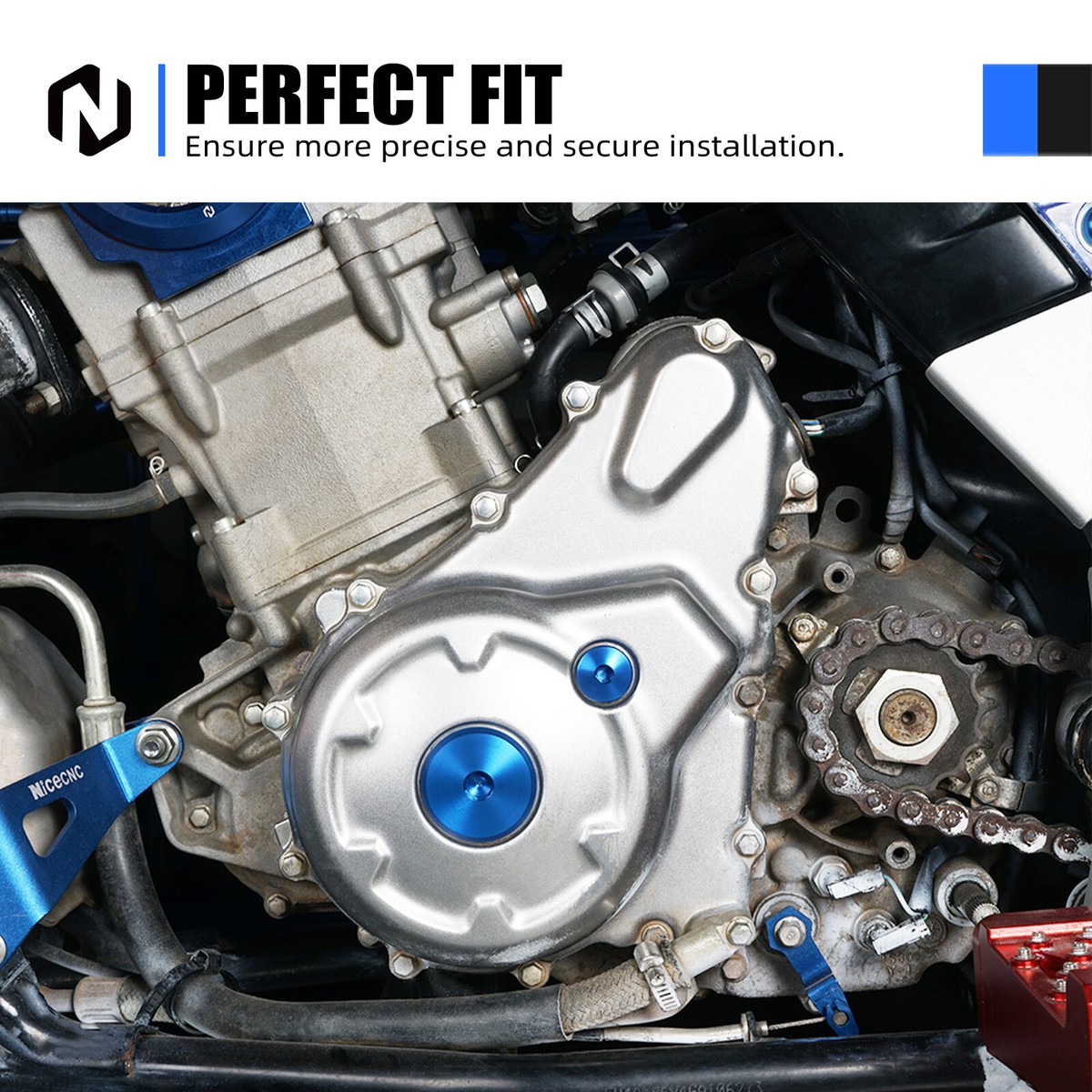 Caltric Crankcase Cover Gasket For Yamaha TTR125LE 2005-2009 & 2011-2023 – Left Side