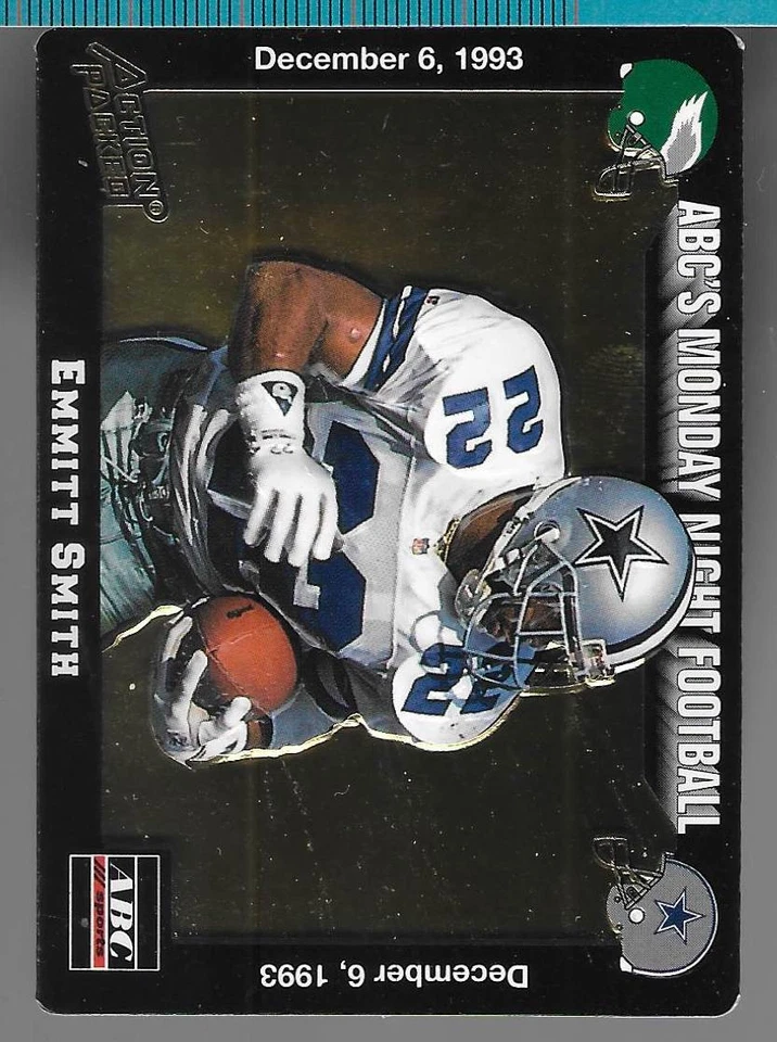 1993 Action Packed Monday Night Football (#1-81) - Complete Your Set - Image 3 of 4