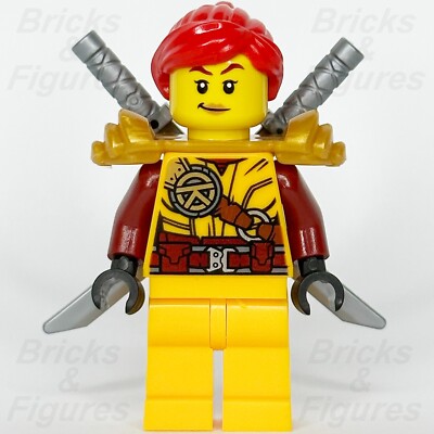 LEGO® Ninjago Skylor Minifigure Crystalized Ninja Amber Minifig
