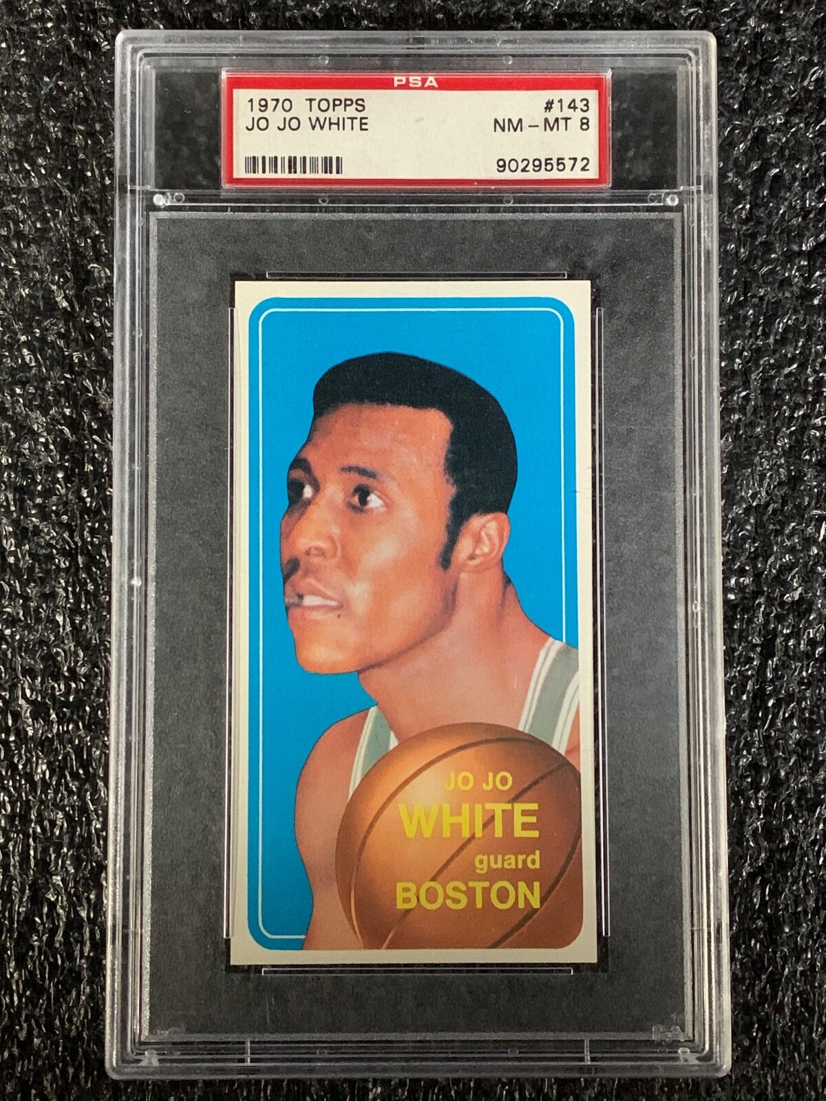 1970 Topps Basketball #143 Jo Jo White PSA 8