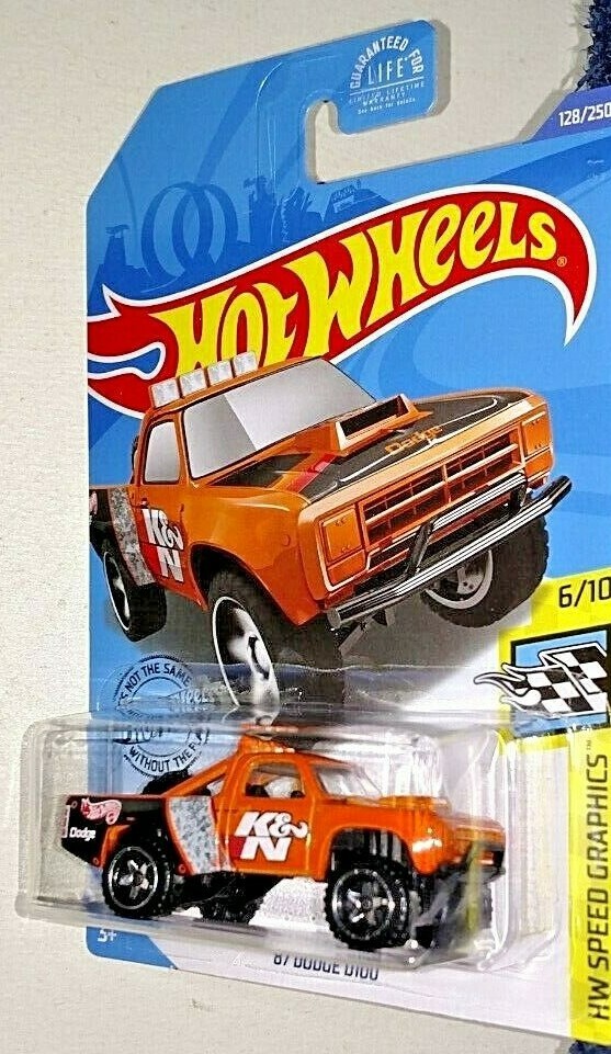 Loose Hot Wheels Dodge Ram 1500 Camper Shell Truck in Red, White and Yellow