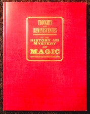 HISTORY MYSTERY of MAGIC Robt J Albo 80page Booklet  Signed by Artist B. Johnson