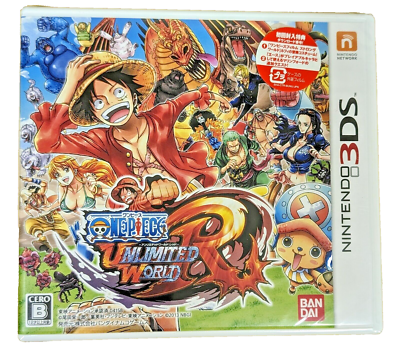 3DS ワンピース One Piece: Unlimited World Red (Nintendo 3DS, 2013) - Japanese