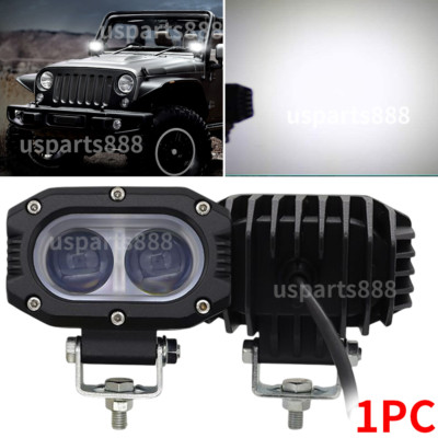 4'' 800W LED Work Light Bar Flood Pod Fog Driving Lamp Offroad UTE ATV SUV Truck
