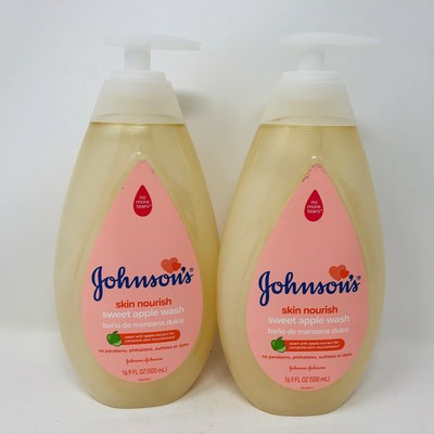 johnson's skin nourish sweet apple lotion