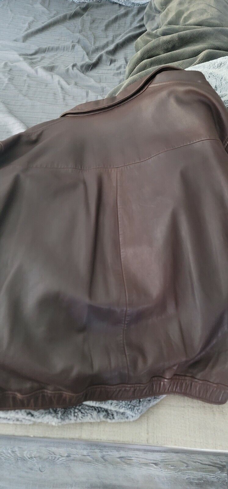 VTG 90s Polo Ralph Lauren Genuine Leather Jacket Coat Mens XXL EUC RN 41381  L-05