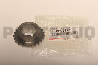 1351970020 Genuine Toyota SPROCKET, OIL PUMP 13519-70020 | eBay