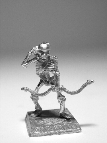 RAL PARTHA Fantasy SKELETON ARCHER BOWMAN #2 D&D Pathfinder 02-182B R - Picture 1 of 1