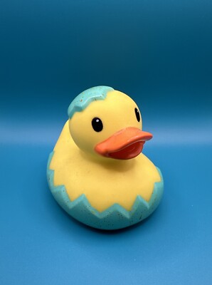 Large Rubber Duck In Easter Egg Blue Egg She ll Easter Bunny