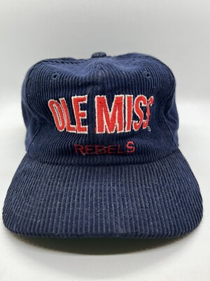 Ole Miss Rebels Baseball Hat – Officially Licensed, Distressed Blue Cap, Adjustable Strap, Cotton Material - View #10