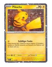 Pokemon Pikachu Cosmo HOLO TEF 051 Einzelkart...