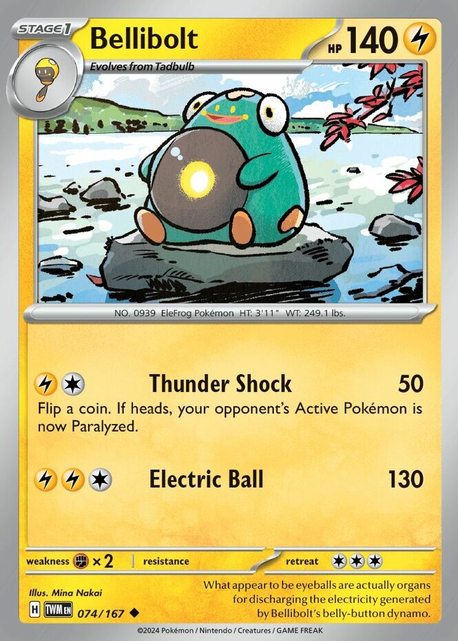 bellibolt pokemon card Iono’s Bellibolt ex Premium Collection